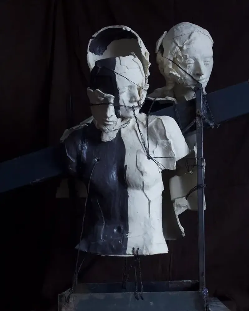 Sculptures, statuettes and miniatures - The Cyrenean – Confrontation - DZIENNIAKART WOJCIECH DZIENNIAK