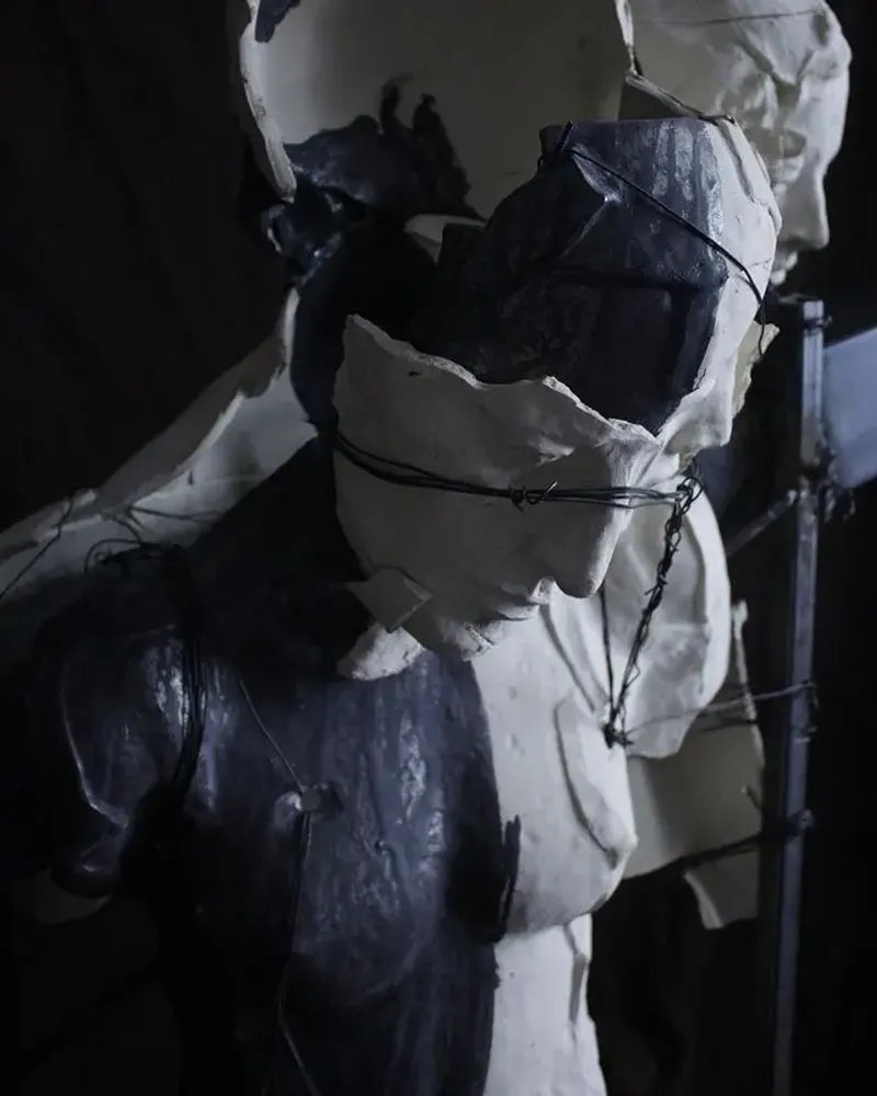 Sculptures, statuettes and miniatures - The Cyrenean – Confrontation - DZIENNIAKART WOJCIECH DZIENNIAK