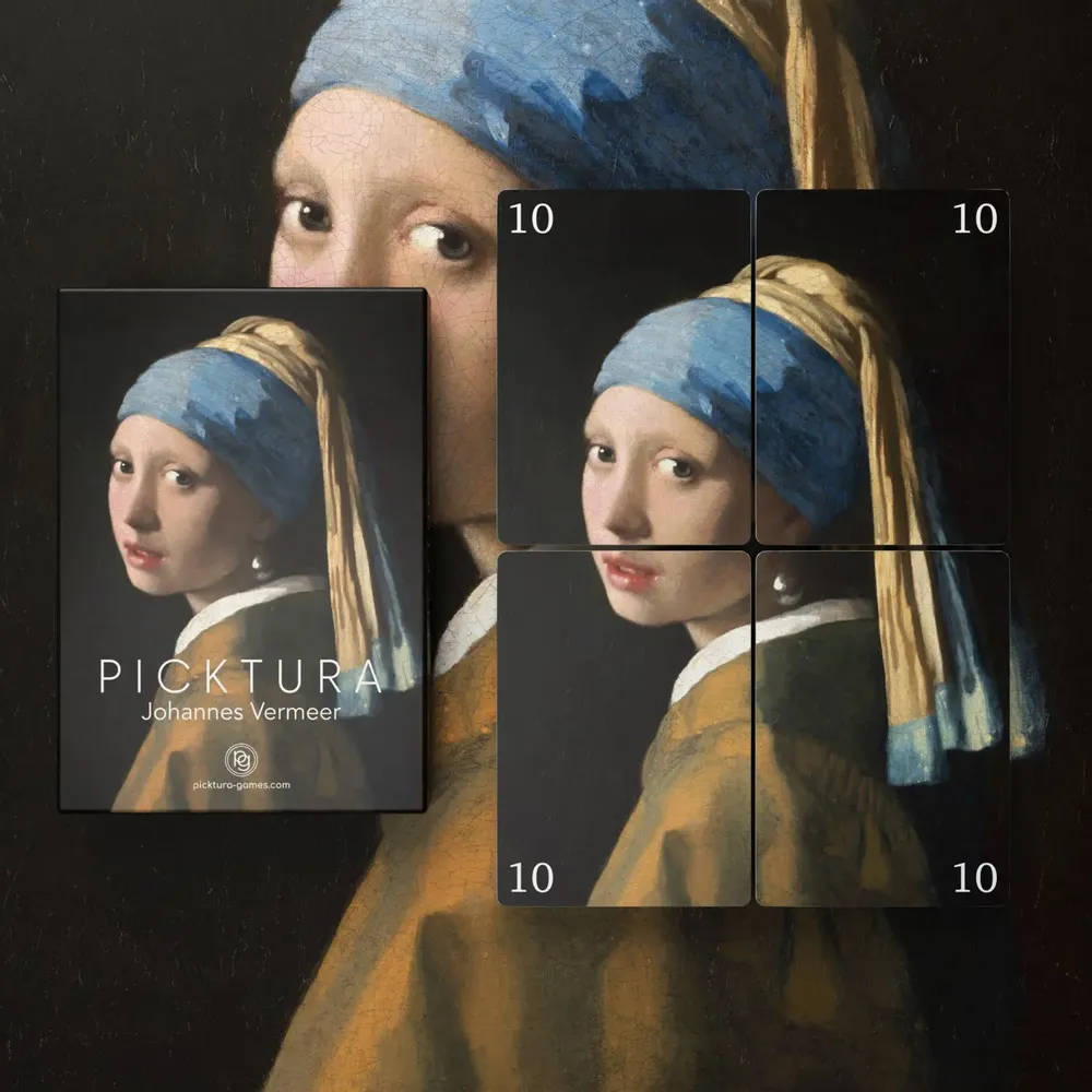 Children's games - PICKTURA Collection |Cézanne, Van Gogh, Renoir, Vermeer - PICKTURA GAMES