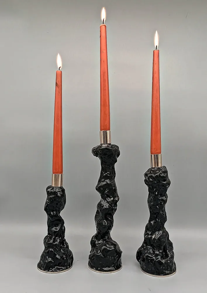 Candlesticks and candle holders - Candle holders TORCO - Frozen relics - CENSIS RUBLISS