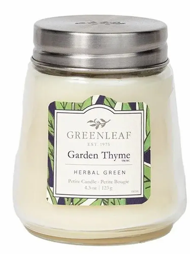 Bougies - bougie pot Greenleaf - KARENA INTERNATIONAL