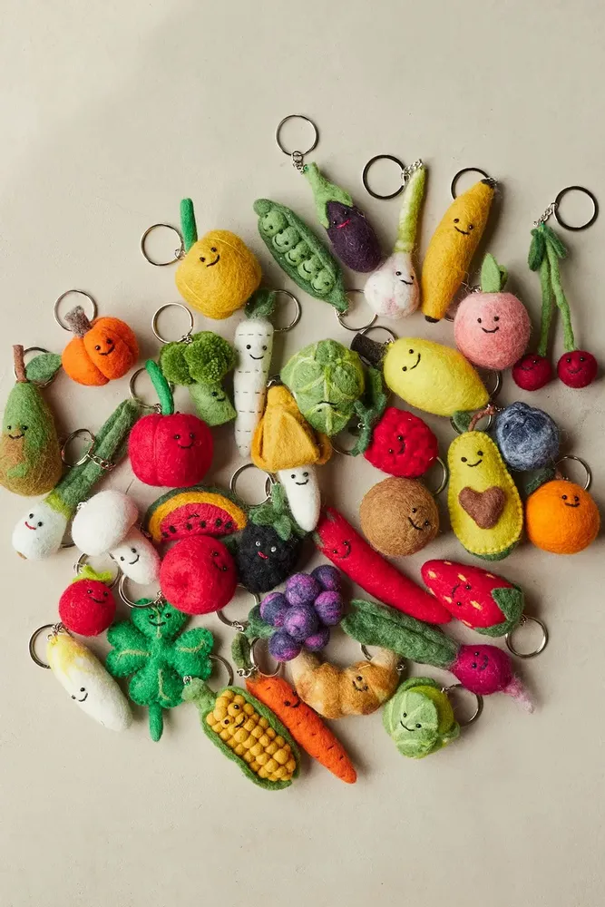 Sacs et cabas - Les porte-clés les plus mignons de fruits et légumes ! - PERSON'ELLE
