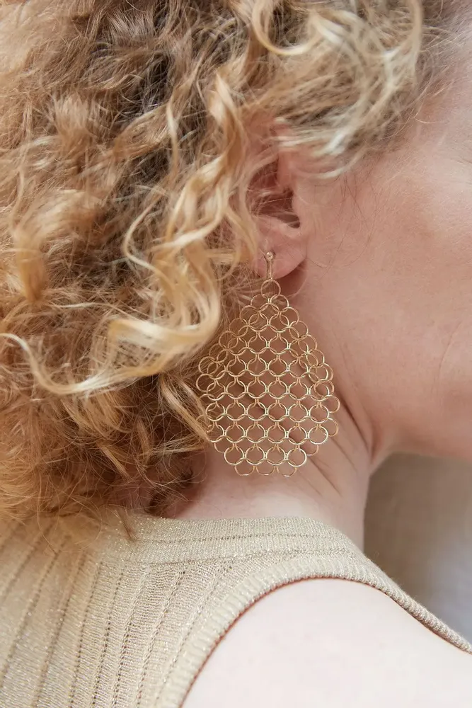 Jewelry - T Collection - T1 Earring - PASCALE LION BIJOUX
