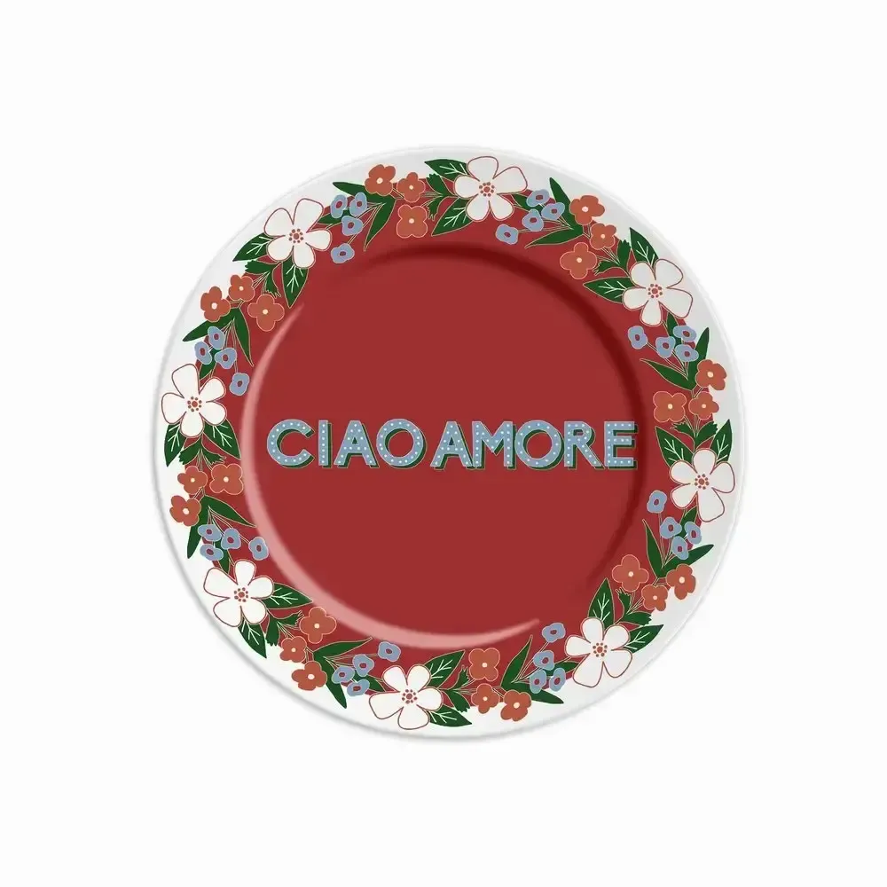 Everyday plates - PLATE 16 CIAO AMORE - ILARIA.I