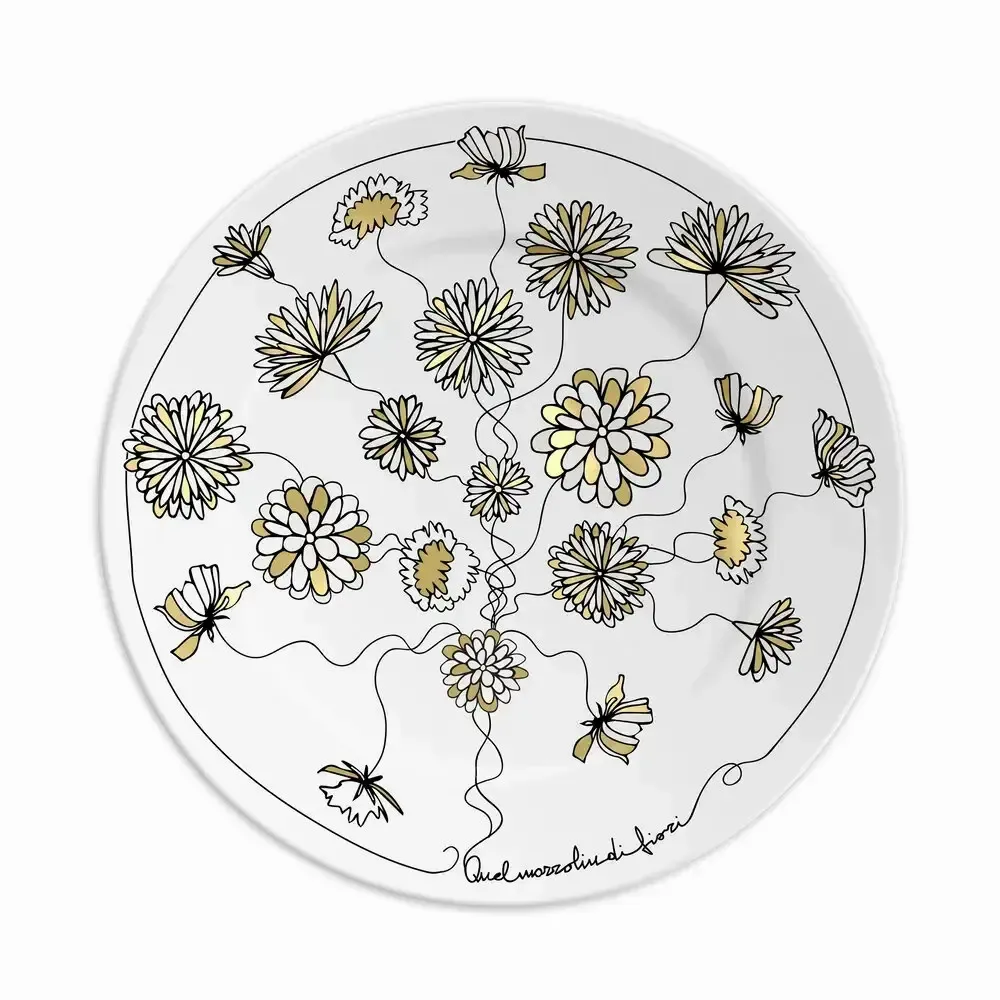 Everyday plates - PLATE 21 QUEL MAZZOLIN DI FIORI - ILARIA.I