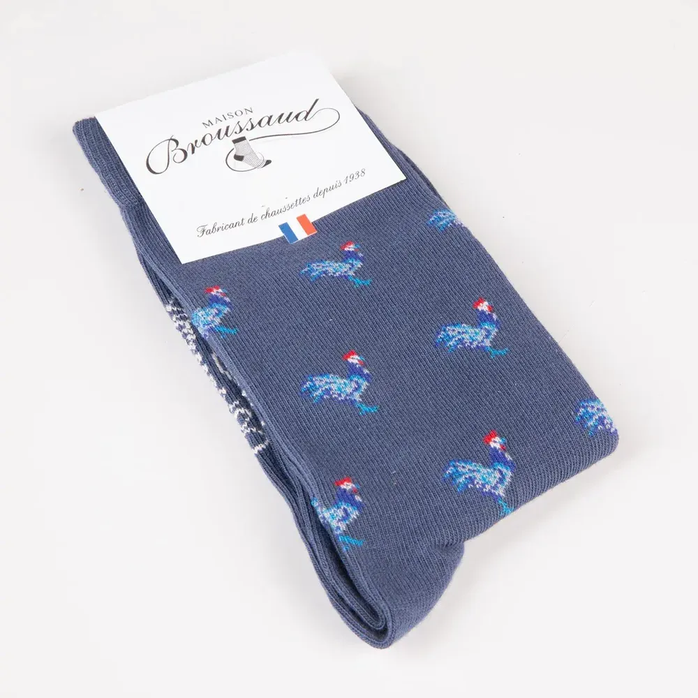 Chaussettes - Les Coqs - MAISON BROUSSAUD