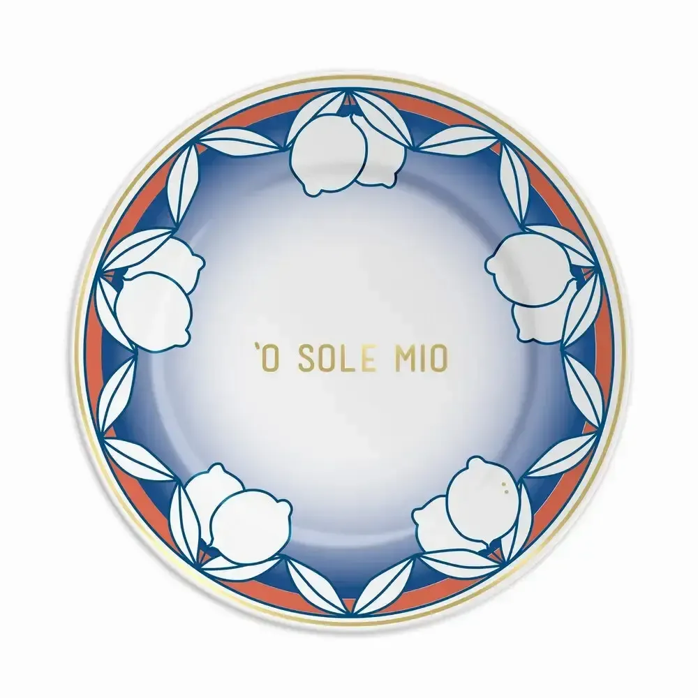 Everyday plates - PLATE 21 'O SOLE MIO - ILARIA.I