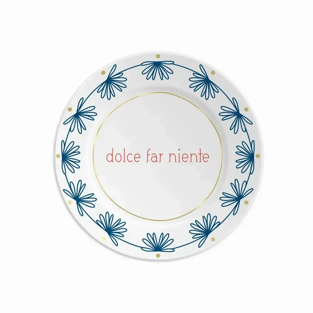 Everyday plates - PLATE 16 DOLCE FAR NIENTE - ILARIA.I
