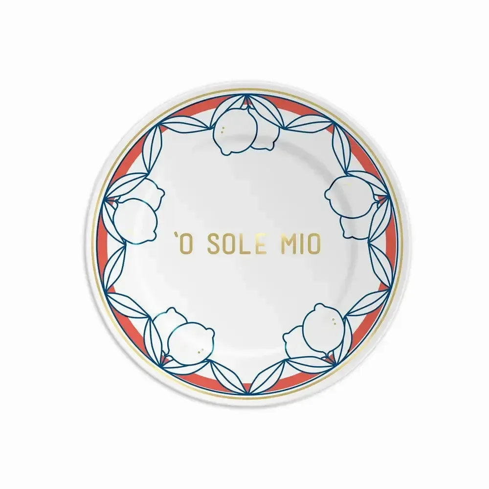 Everyday plates - PLATE 16 ‘O SOLE MIO - ILARIA.I