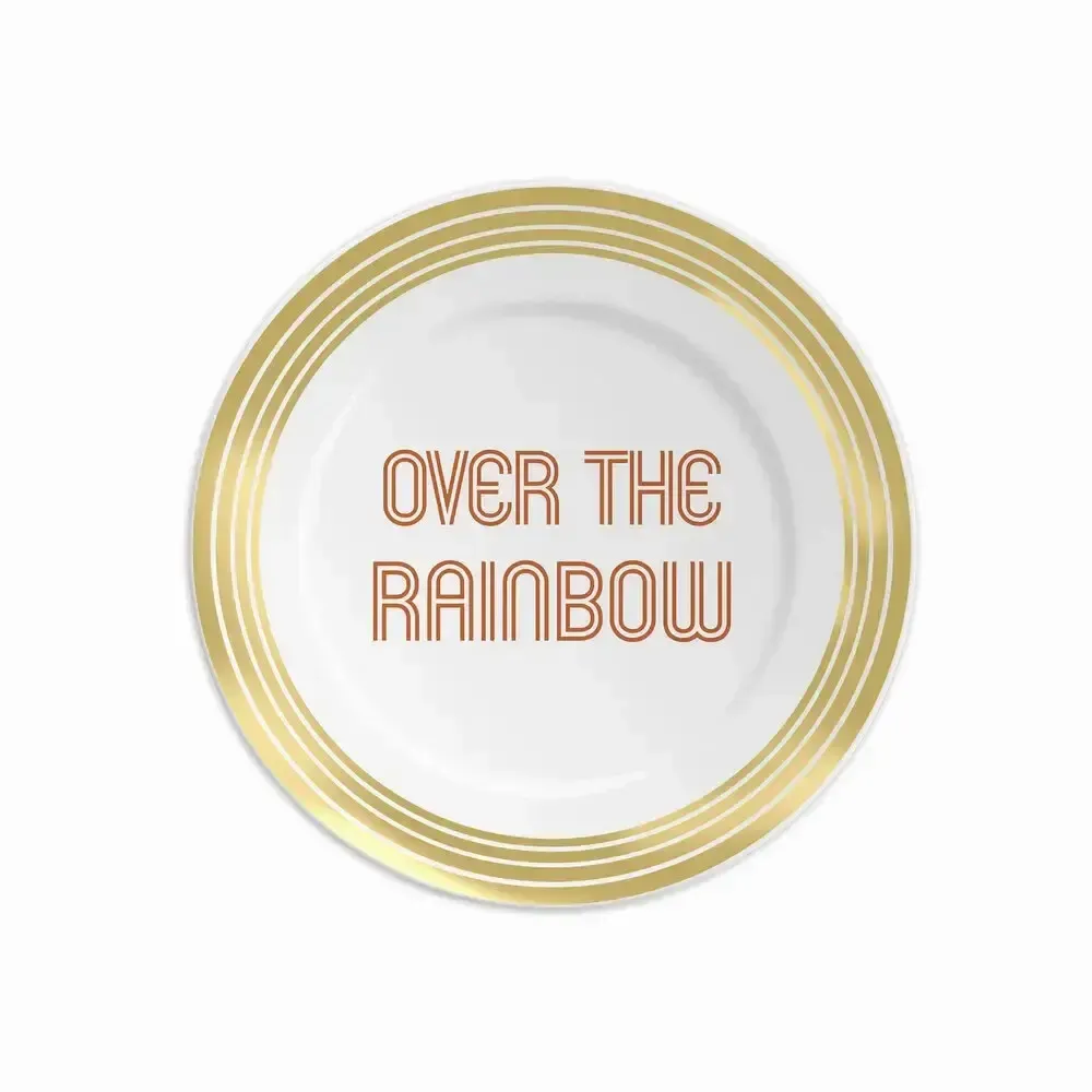 Everyday plates - PLATE 16 OVER THE RAINBOW - ILARIA.I