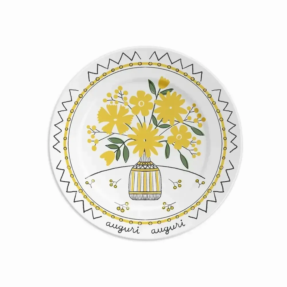 Everyday plates - PLATE 16 AUGURI AUGURI - ILARIA.I