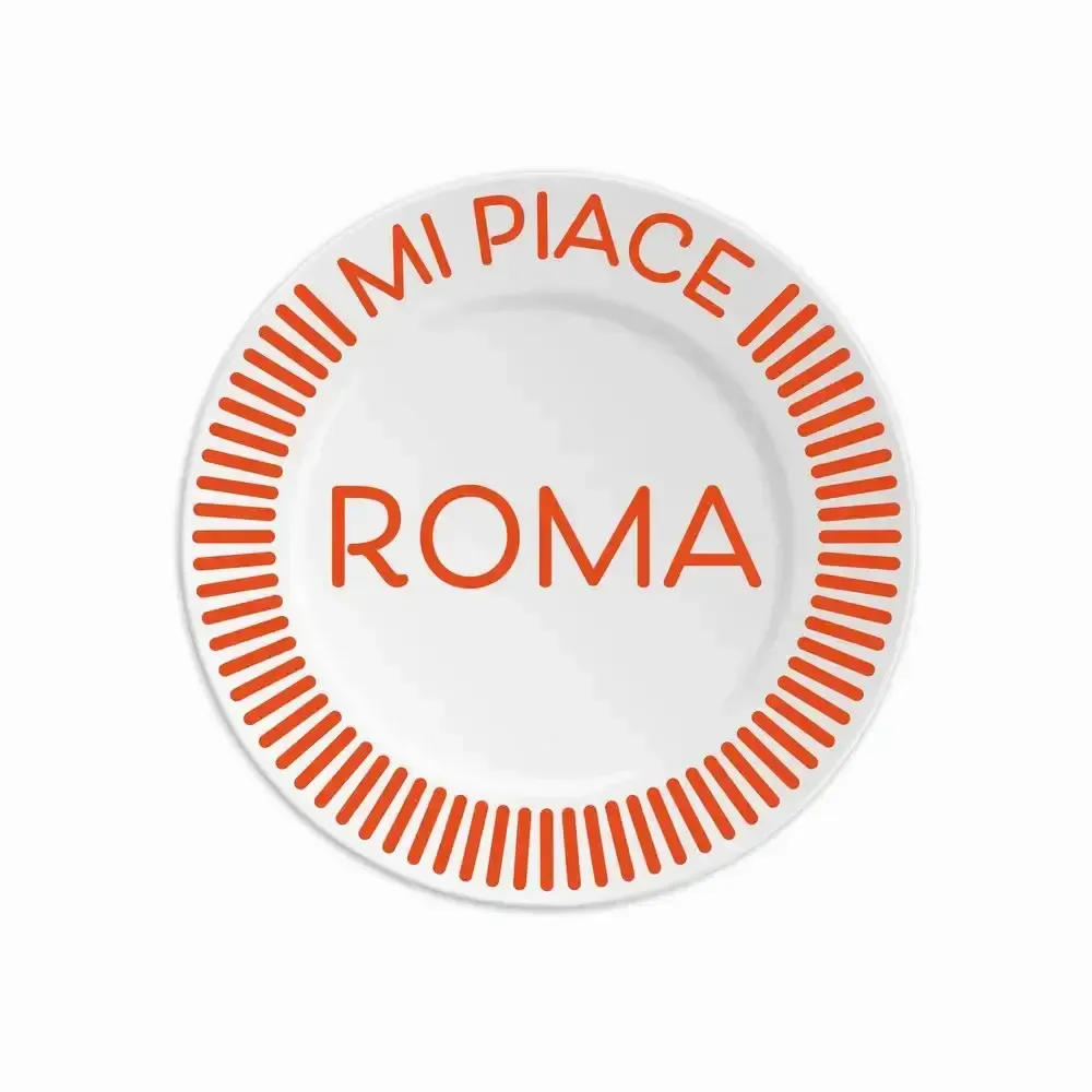 Everyday plates - PLATE 16 MI PIACE ROMA - ILARIA.I