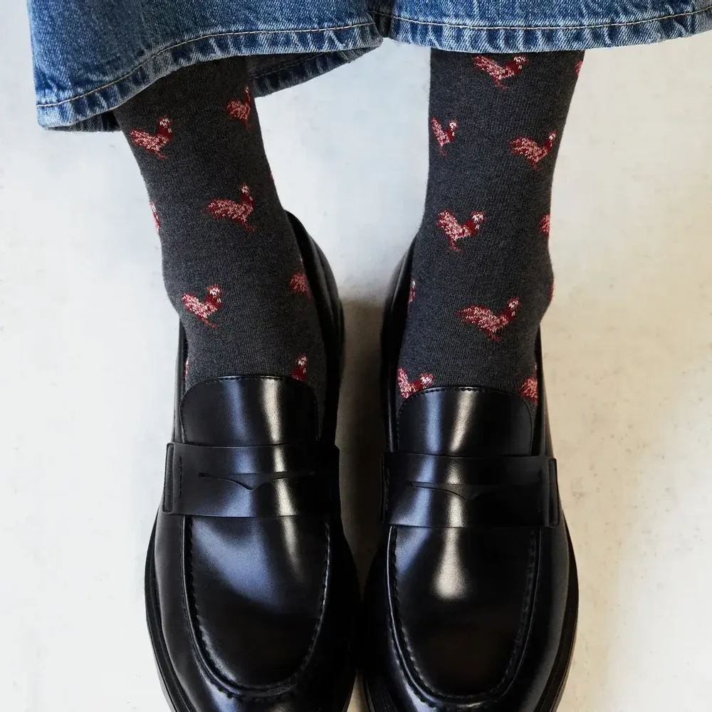 Chaussettes - Les Coqs - MAISON BROUSSAUD