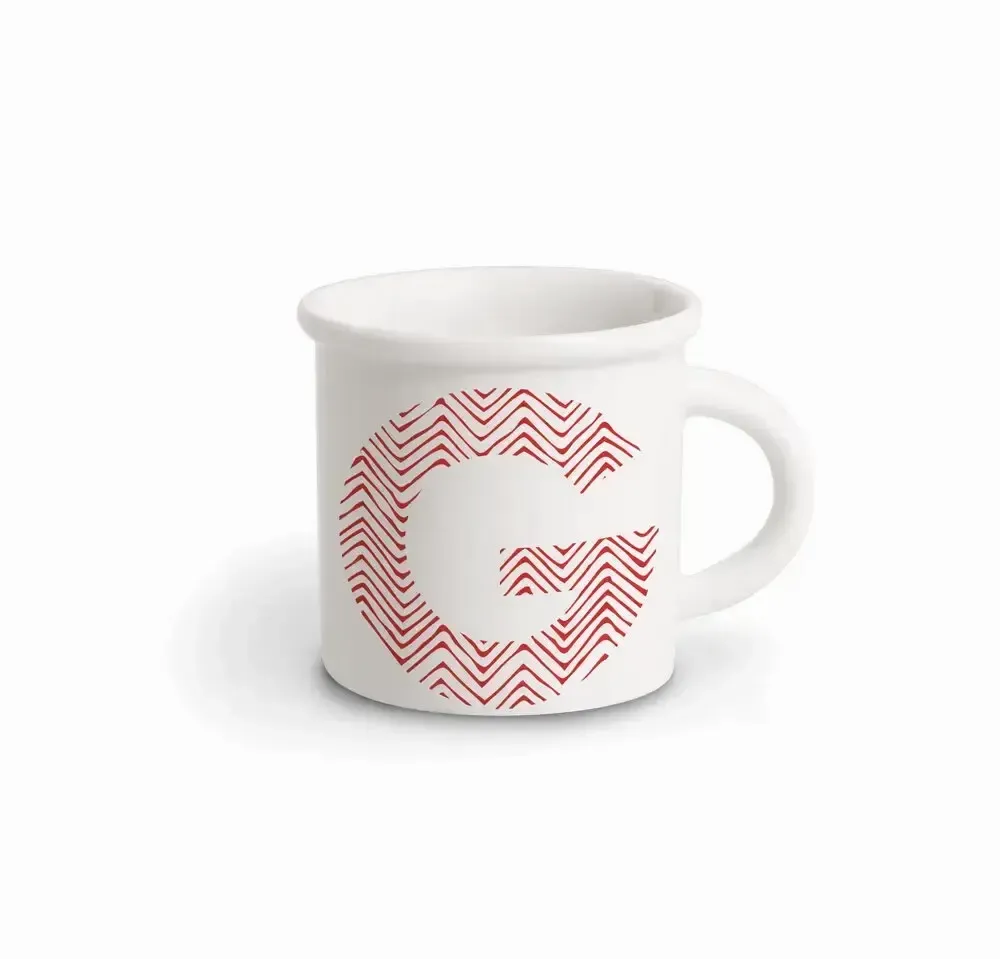 Tasses et mugs - MUG RED ALPHABET G - ILARIA.I