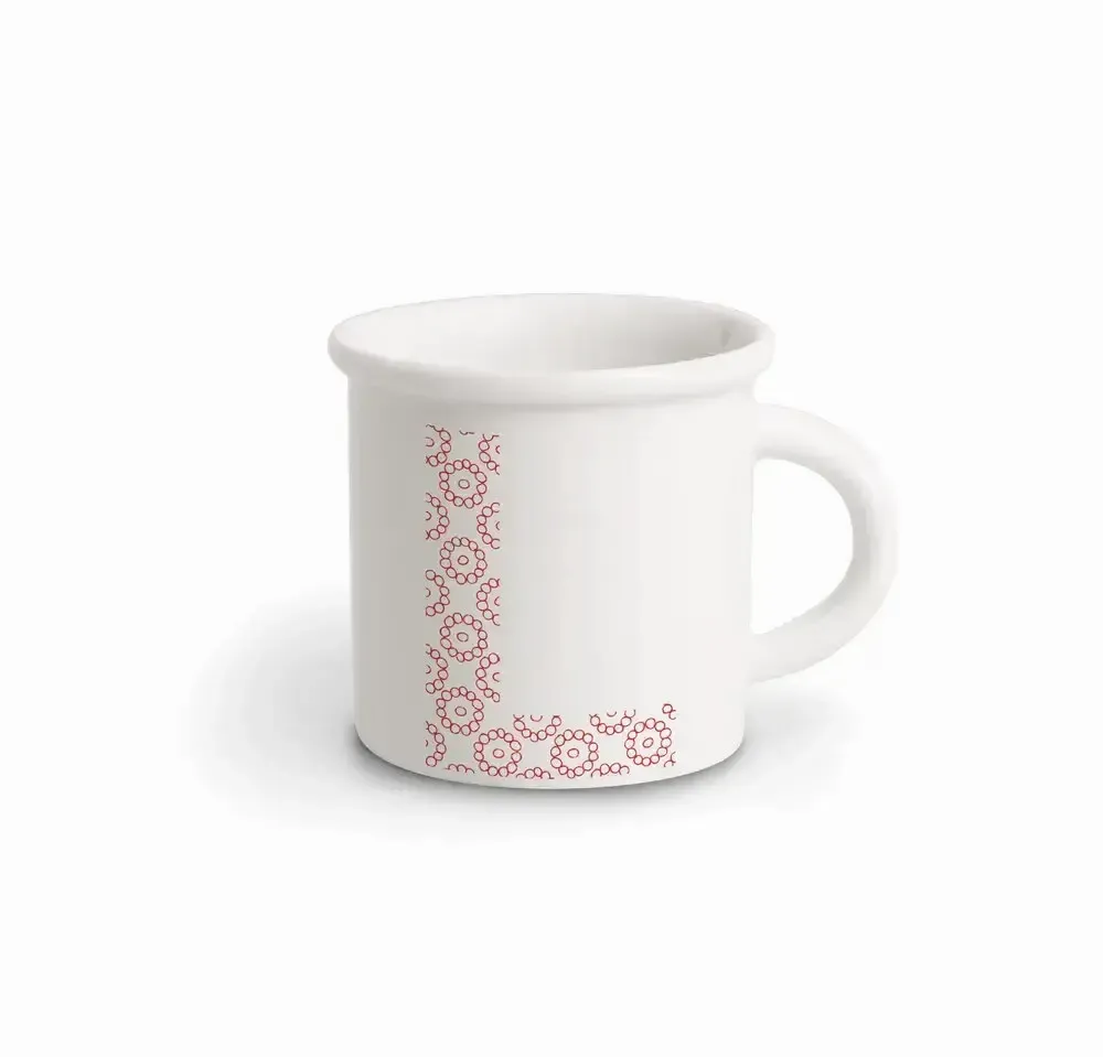 Tasses et mugs - MUG RED ALPHABET L - ILARIA.I