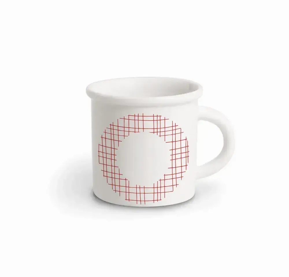 Tasses et mugs - MUG RED ALPHABET O - ILARIA.I
