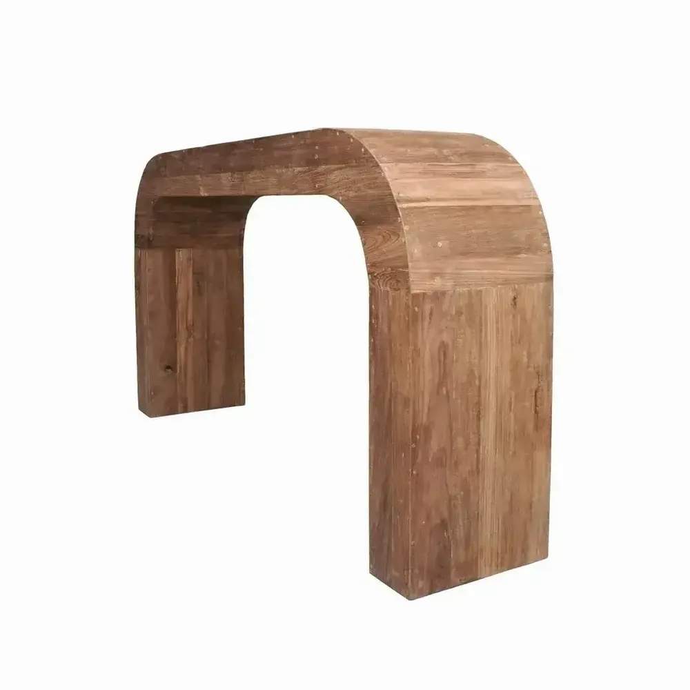Consoles - Comptoir en bois de teck recyclé - DOM - HYDILE