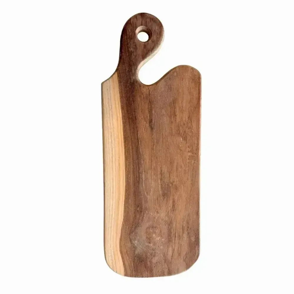 Ustensiles de cuisine - Planche à découper en bois de teck FINN M - HYDILE