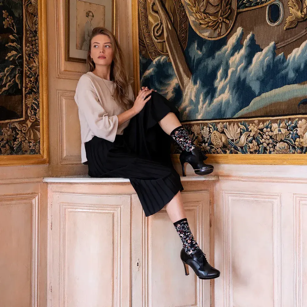 Socks - The "Aubussonaises" - MAISON BROUSSAUD