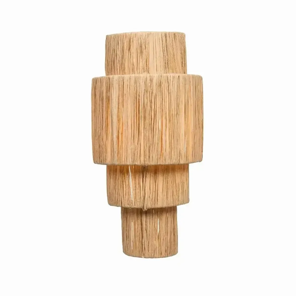 Wall lamps - Raffia wall light - BEN - HYDILE