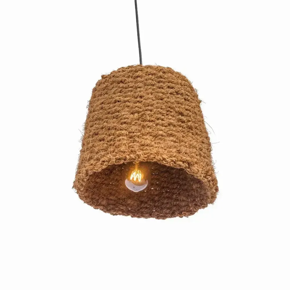 Hanging lights - Coconut fiber pendant light - TALA M - HYDILE