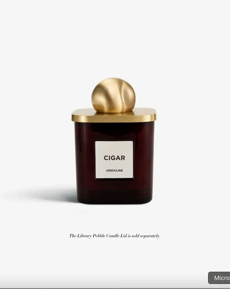 Bougies - Library Candle - Cigar - ASSOULINE