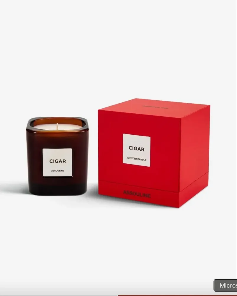 Bougies - Library Candle - Cigar - ASSOULINE
