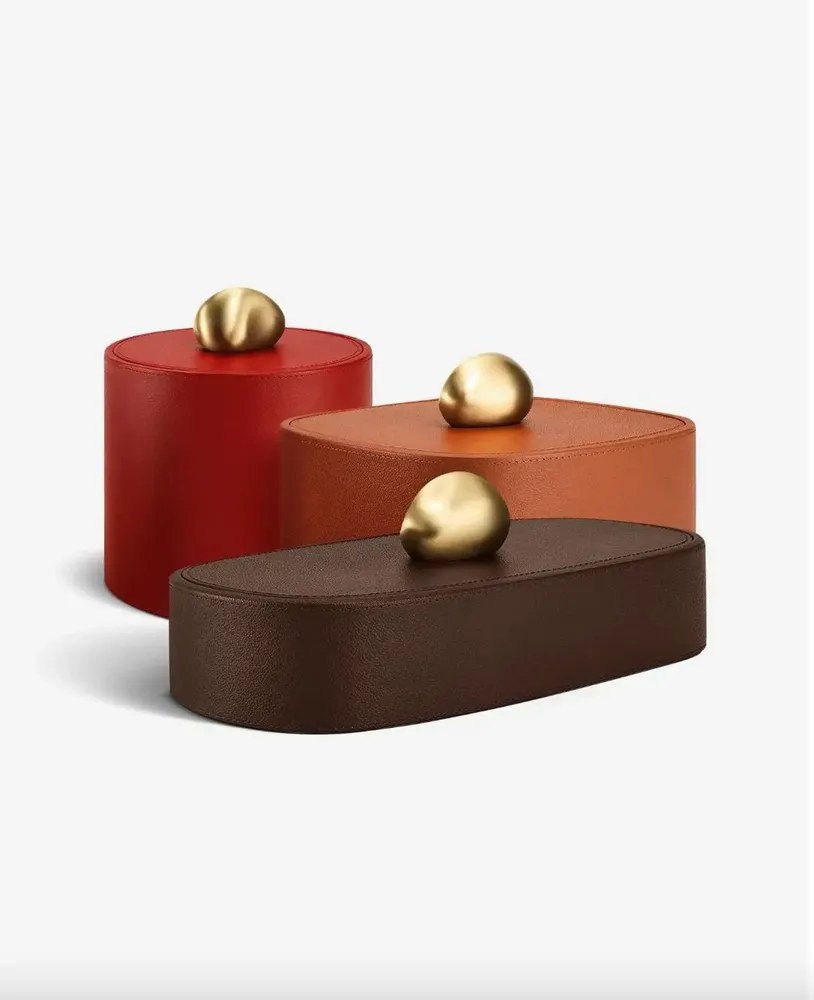 Objets design - Pebblen Trinket Box Trio - ASSOULINE