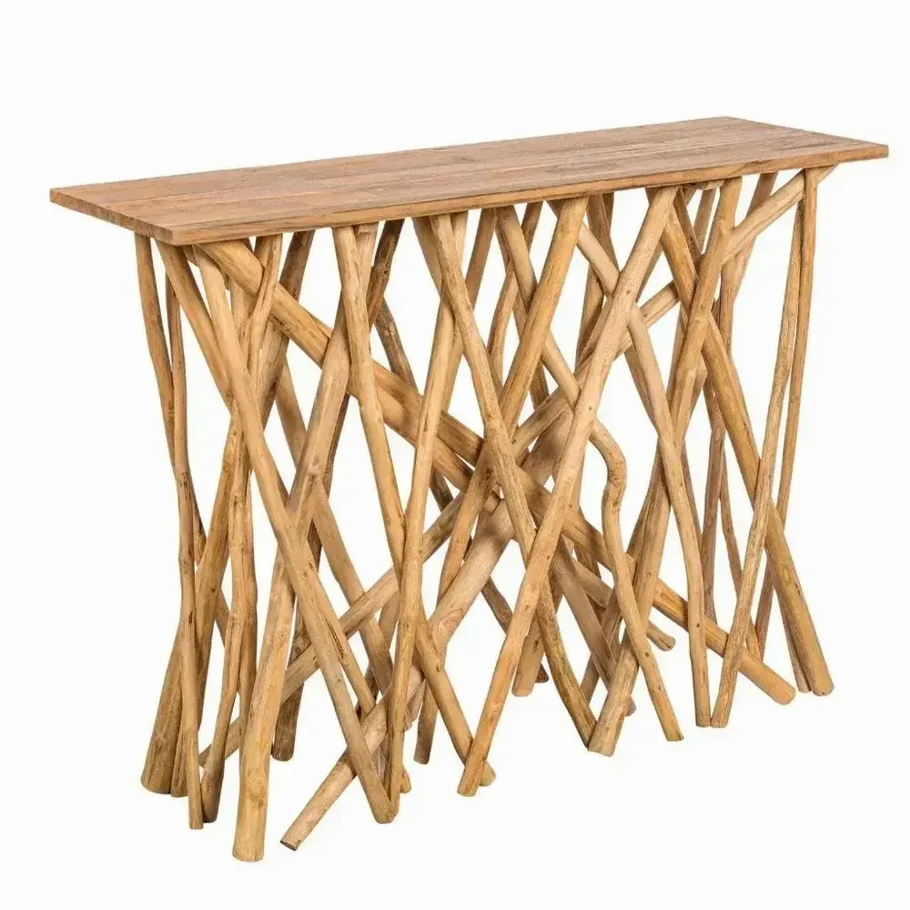 Console table - Teak branch console - ENORA - HYDILE