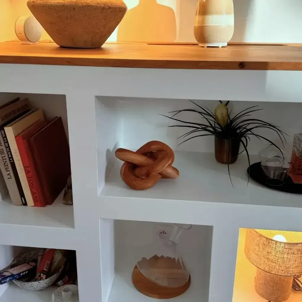 Objets de décoration - Objet décoratif en teck - CARRA - HYDILE