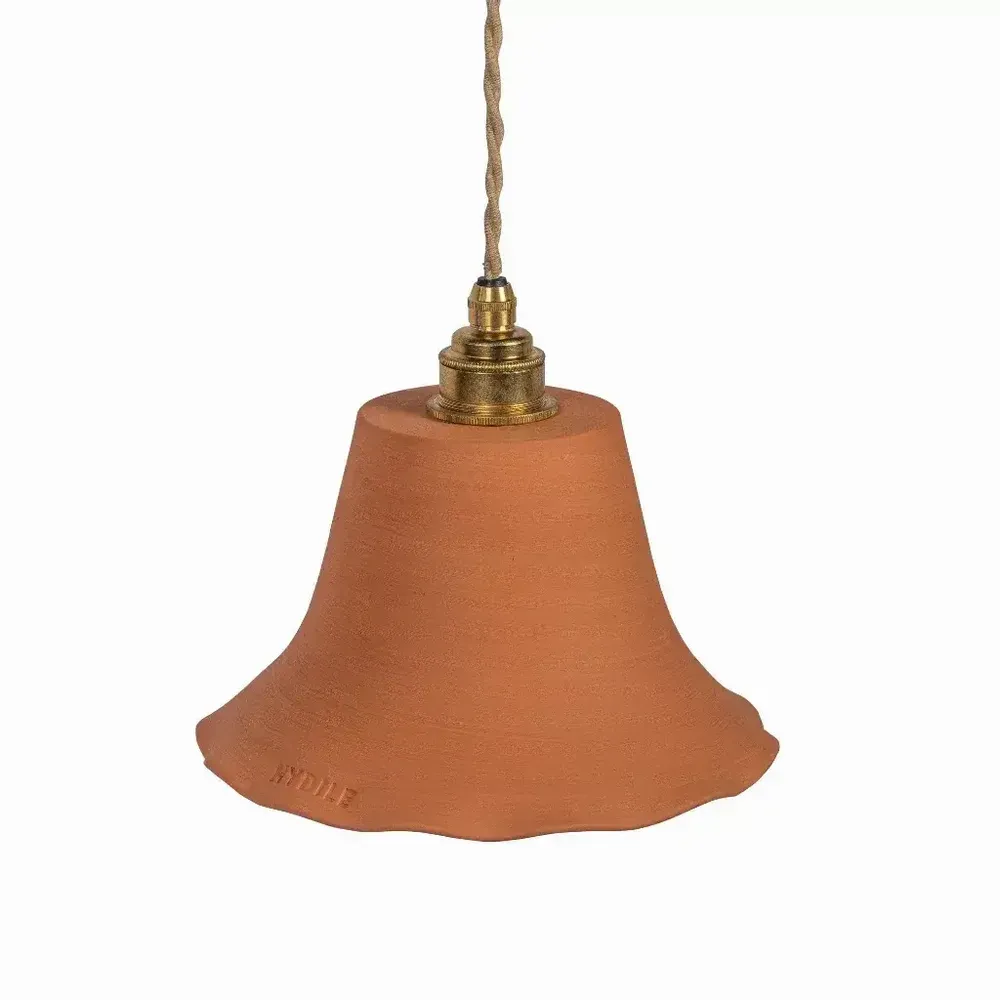 Suspensions - Suspension en terre cuite ocre - ELODIE - HYDILE