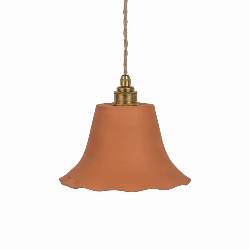 Suspensions - Suspension en terre cuite ocre - ELODIE - HYDILE