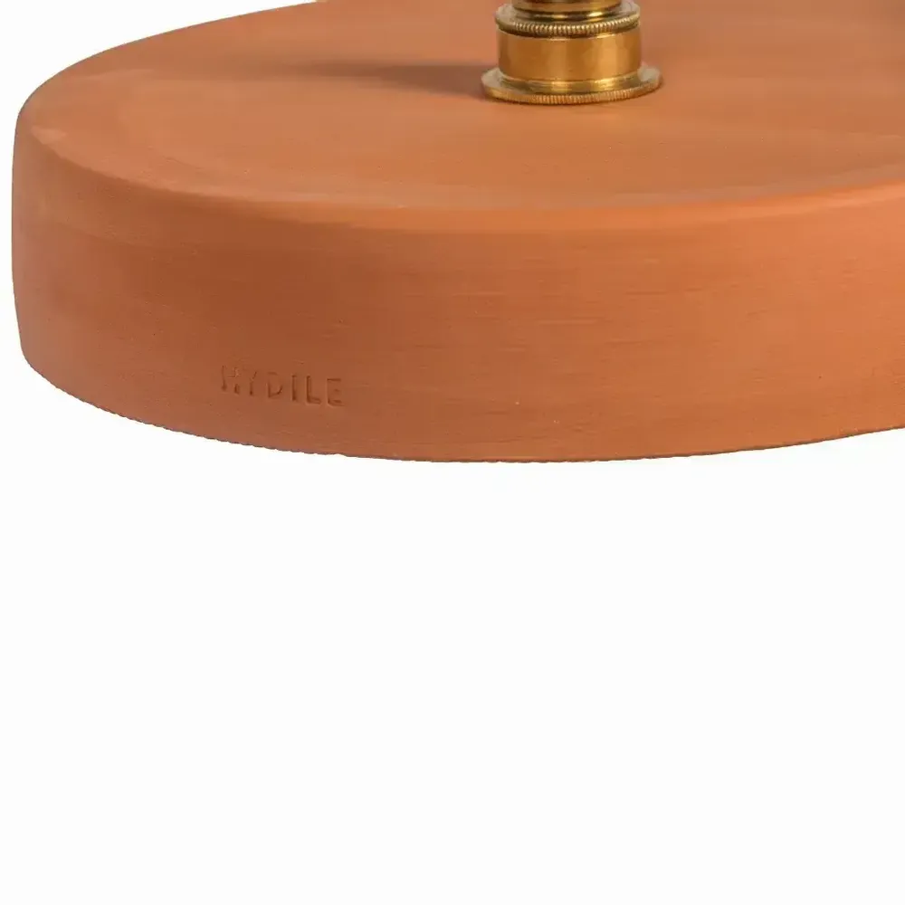 Hanging lights - Ochre terracotta pendant light - MICHELE M - HYDILE