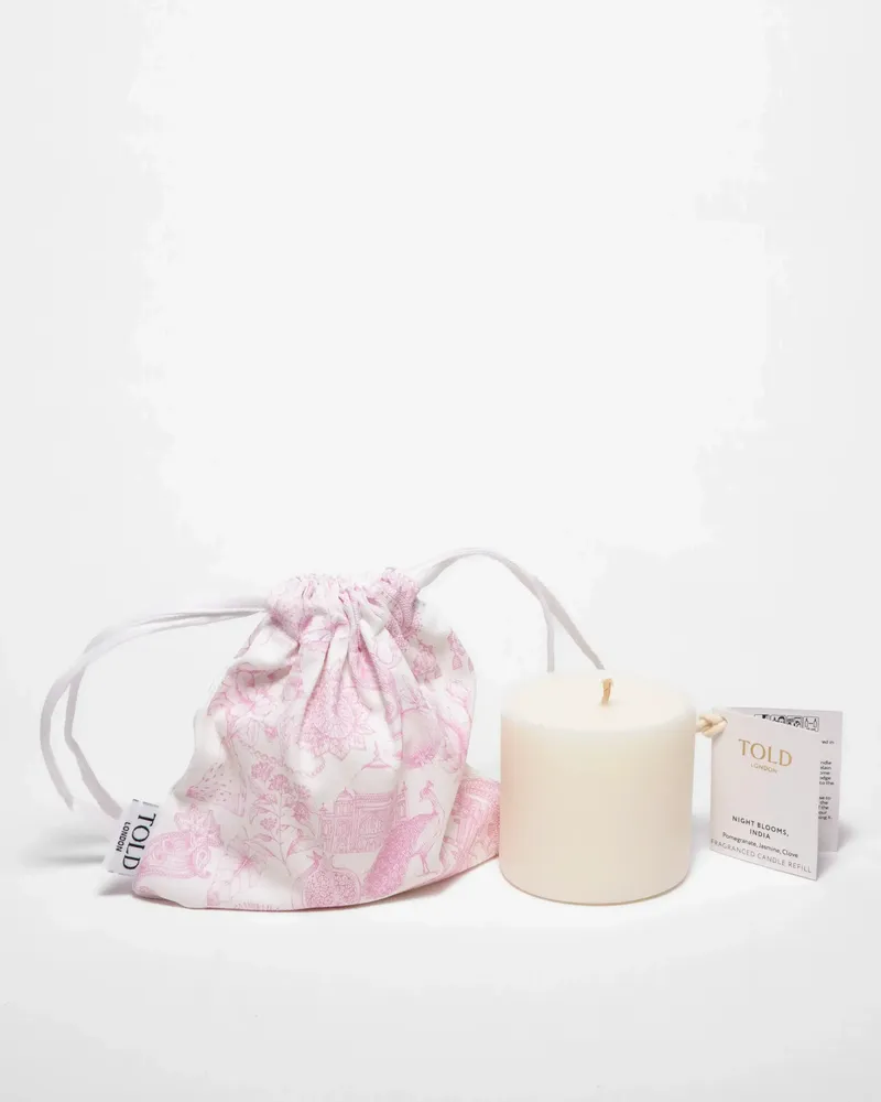 Bougies - Night Blooms, India Candle Refill, 300g - TOLD LONDON LTD