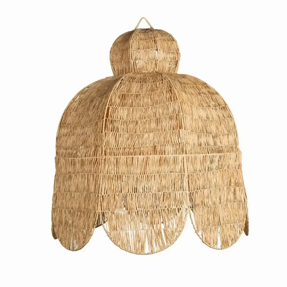 Hanging lights - XXL raffia pendant light - SACHA - HYDILE