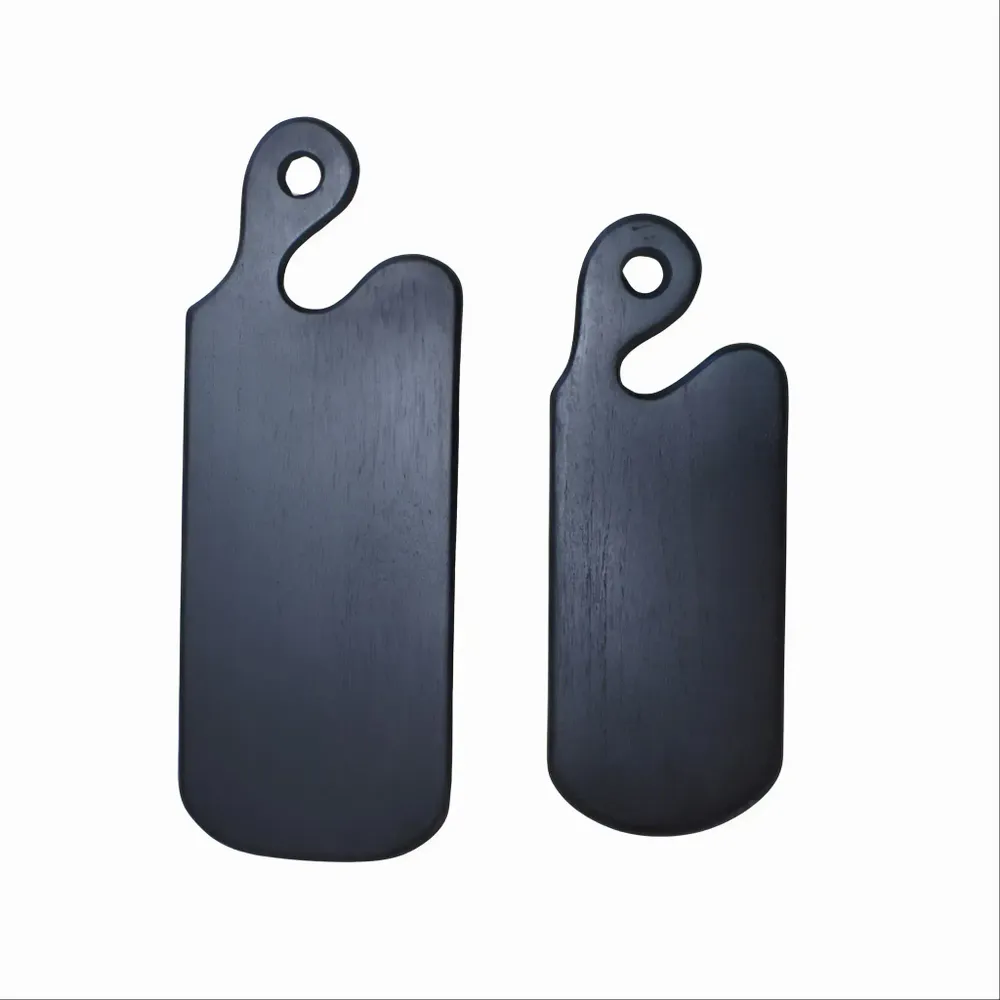 Ustensiles de cuisine - Planche à découper en bois de teck noir - FINNO S - HYDILE