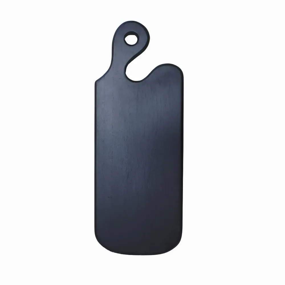 Ustensiles de cuisine - Planche à découper en bois de teck noir - FINNO M - HYDILE