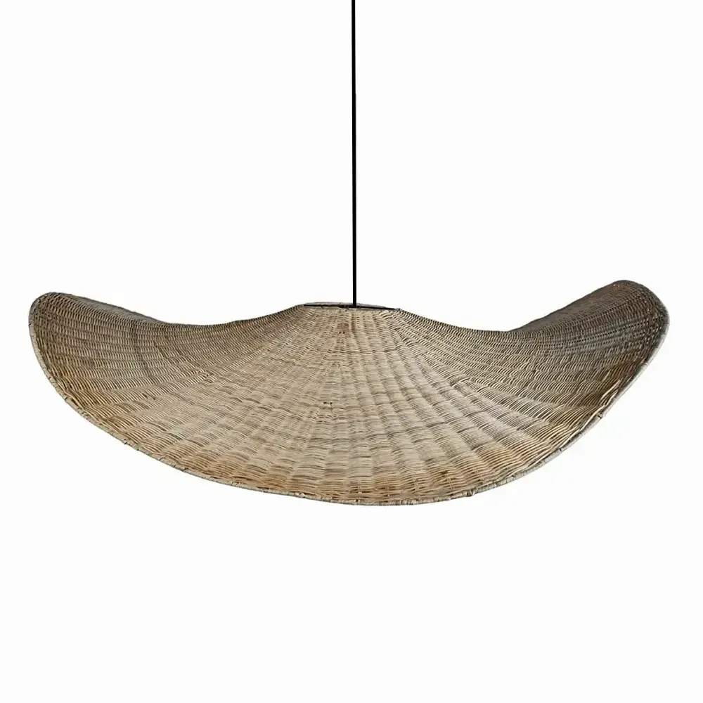 Hanging lights - XXL rattan pendant light - VOLTIGE - HYDILE