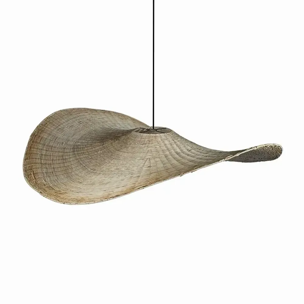 Hanging lights - XXL rattan pendant light - VOLTIGE - HYDILE