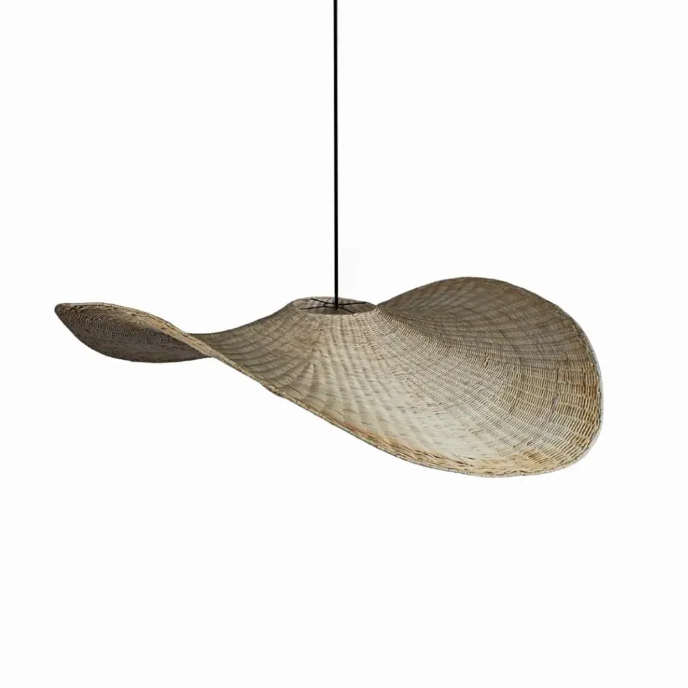Hanging lights - XXL rattan pendant light - VOLTIGE - HYDILE