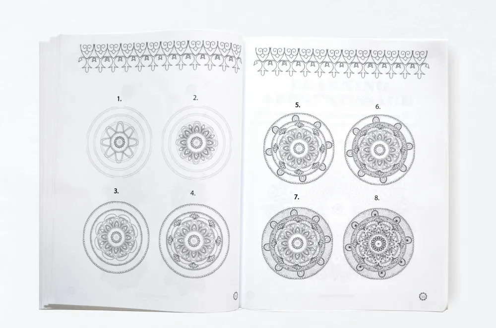 Gifts - "Atelier Mandala for Everyone" ® book – learn to draw your own mandala - ATELIER MANDALA