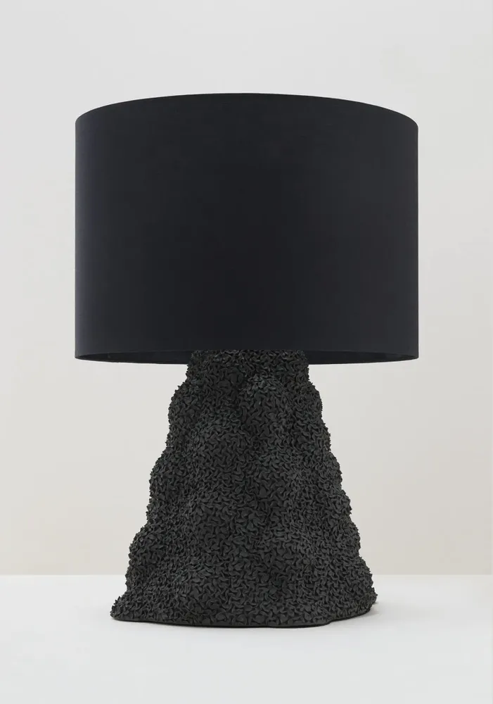 Lampes de table - "Black Flowers" lamp - GILLES CAFFIER