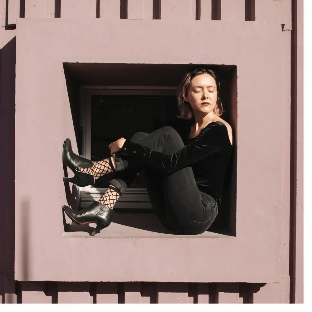 Gifts - Brooklyn Bridge Black 36-38 : mesh transparent socks - ATELIER ST EUSTACHE