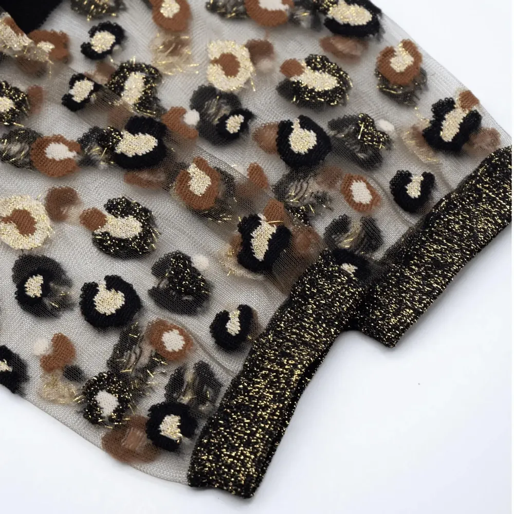 Gifts - Horseshoe Bend Gold 39-41 : leopard transparent socks - ATELIER ST EUSTACHE