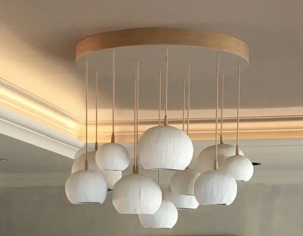 Céramique - Suspension Luna et Chrysalis - ATELIER SUR LA RIVIERE - SYLVAIN FEZZOLI