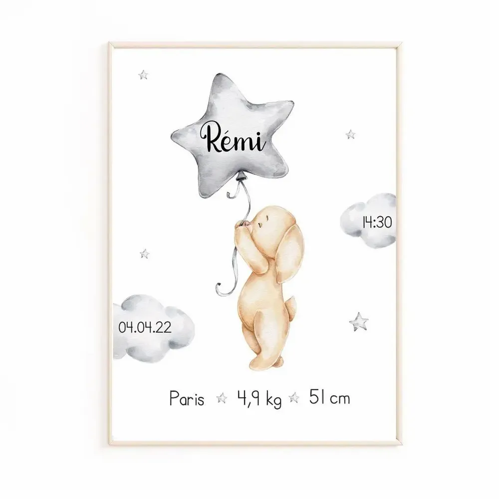 Affiches - Posters personnalisables Babywall - BABYWALL