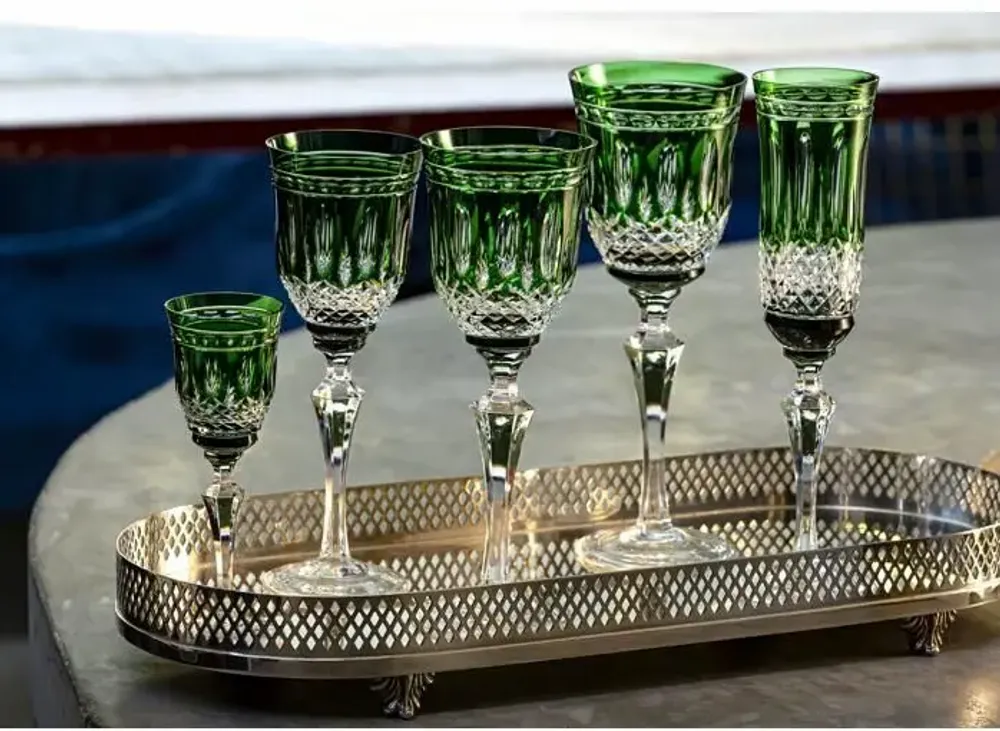 Crystal ware - Handmade Overlay Crystal - STRAUSS