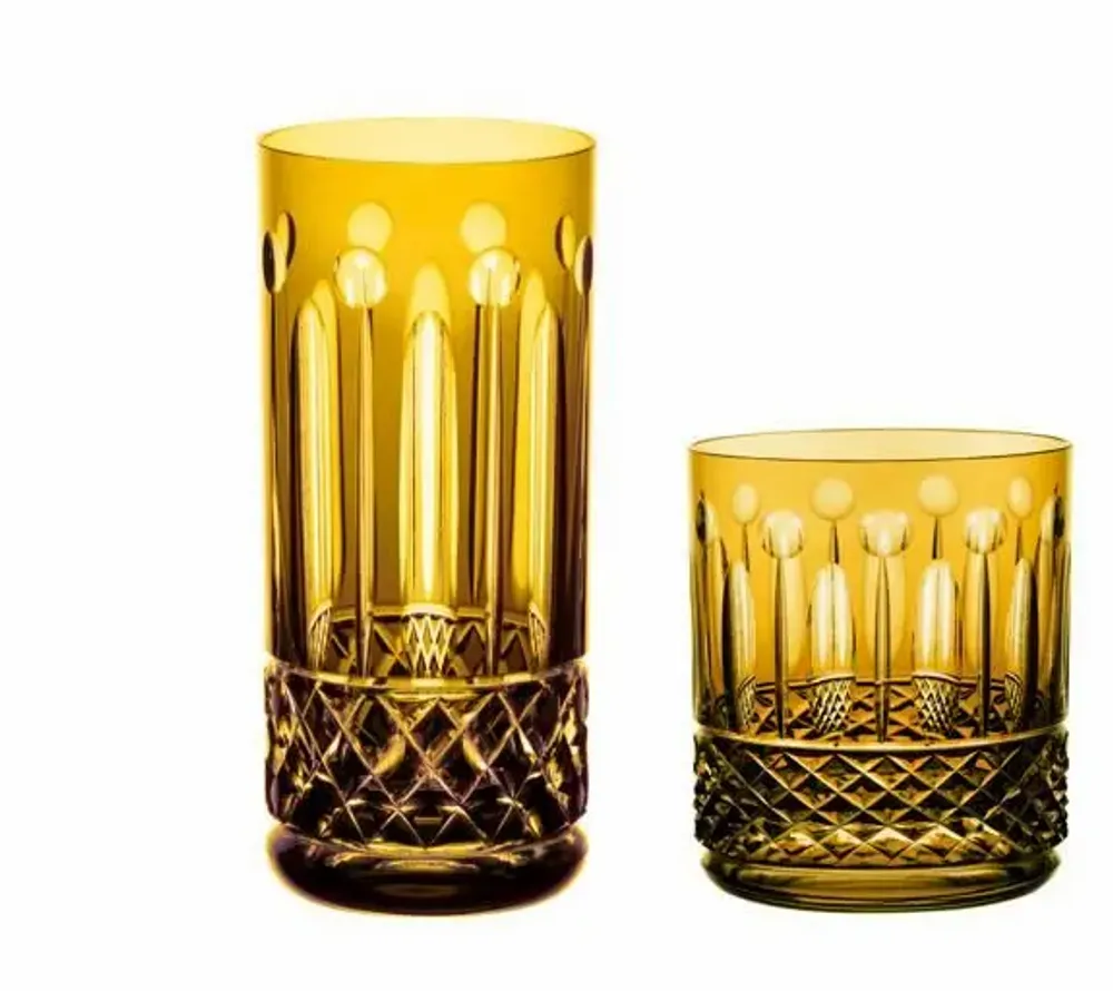 Crystal ware - Handmade Overlay Crystal - STRAUSS