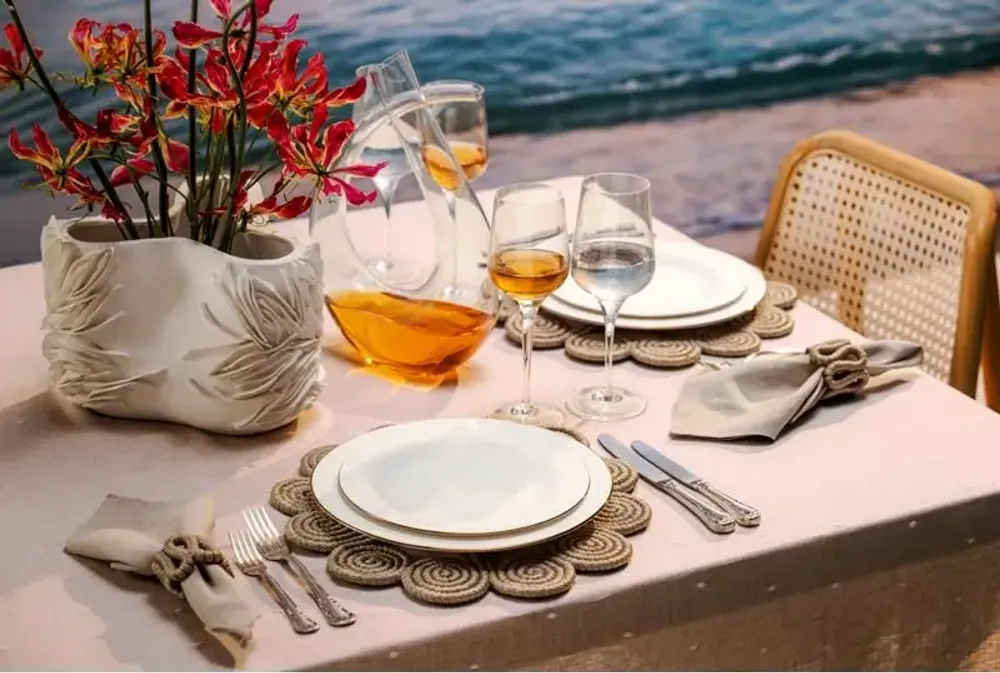Assiettes de réception - Porcelaine - STRAUSS