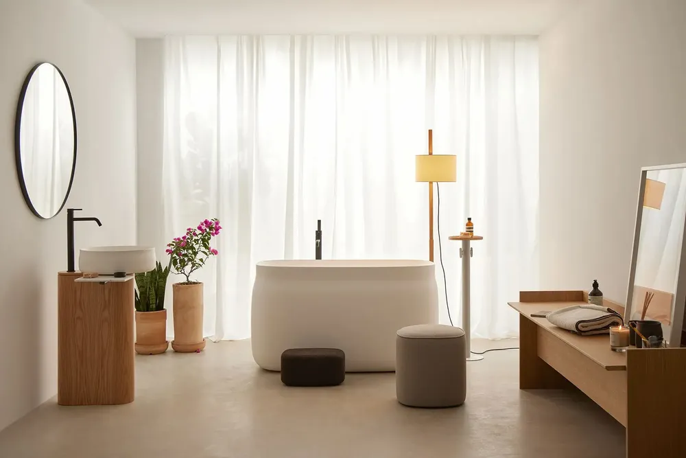 Meubles pour salle de bain - Tabouret de salle de bain, accès à la baignoire - BARNACORK